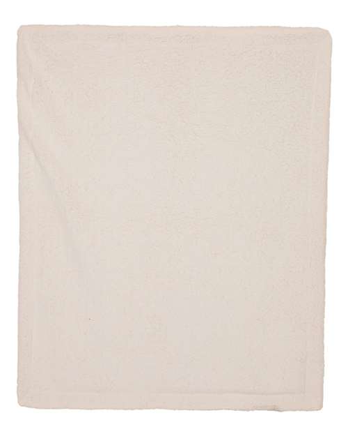 Alpine Fleece Oversized Mink Sherpa Blanket 8726