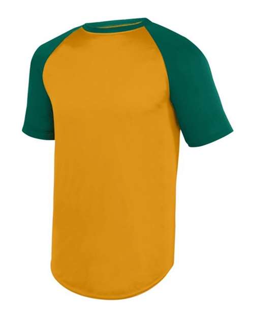 Augusta Sportswear Youth Wicking Short Sleeve Baseball Jersey 1509