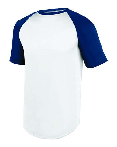 Augusta Sportswear Youth Wicking Short Sleeve Baseball Jersey 1509