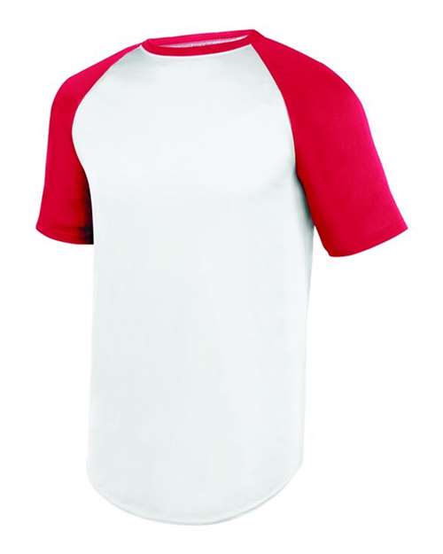Augusta Sportswear Youth Wicking Short Sleeve Baseball Jersey 1509
