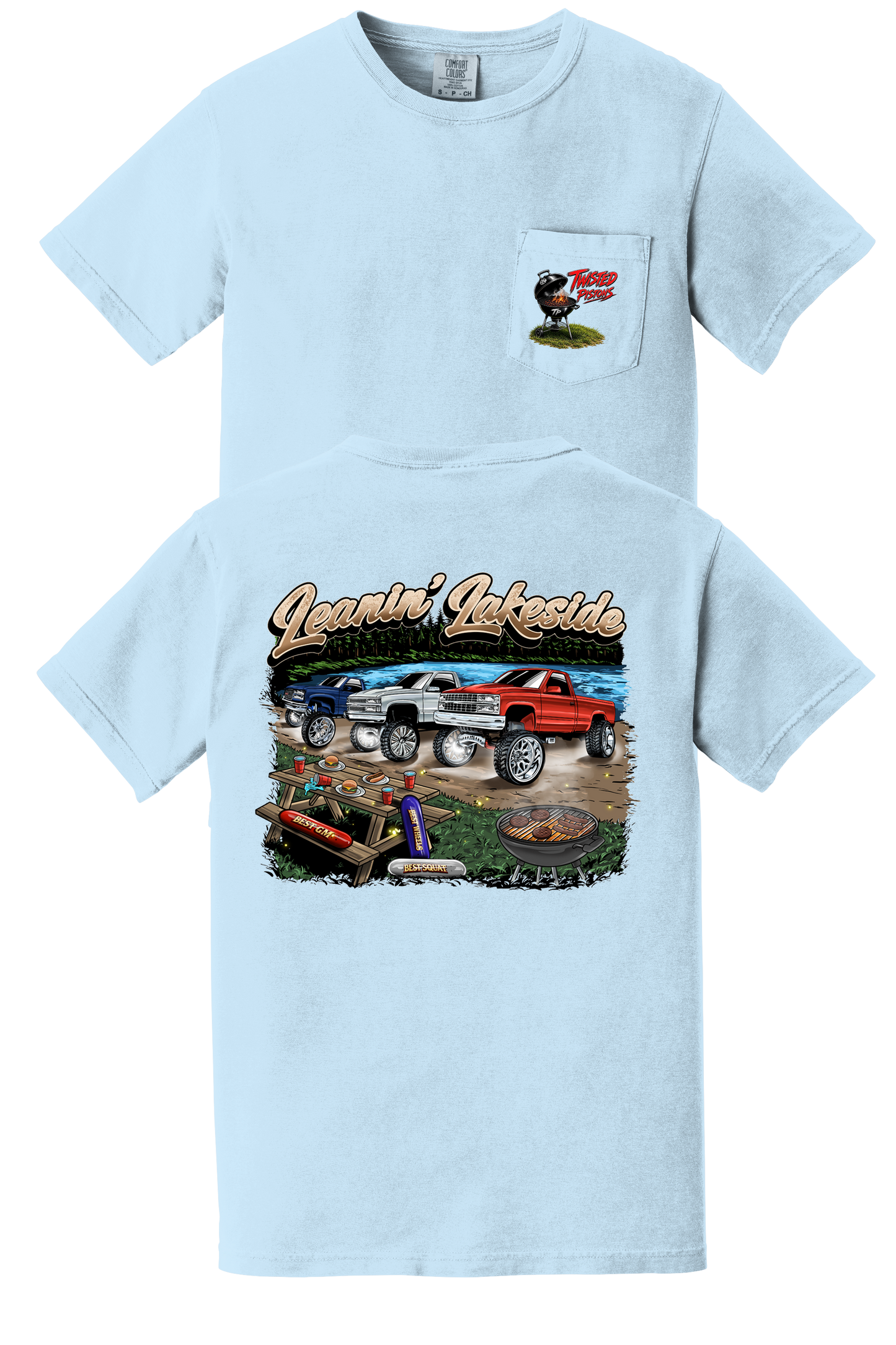 Leanin’ Lakeside tee