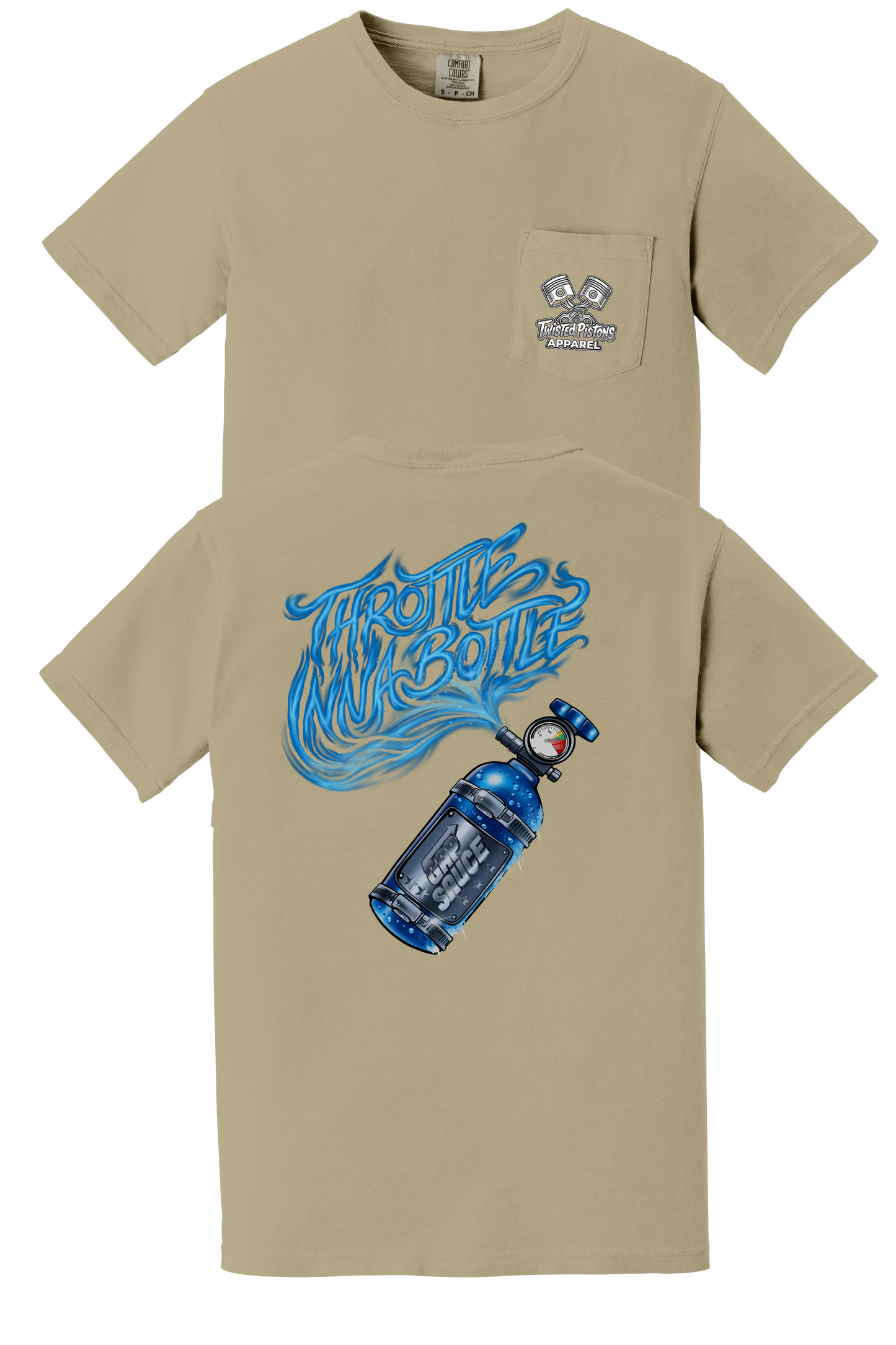 Throttle Inna Bottle Tee