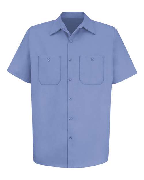 Red Kap Men's Tall Cotton Short Sleeve Uniform Shirt SC40T