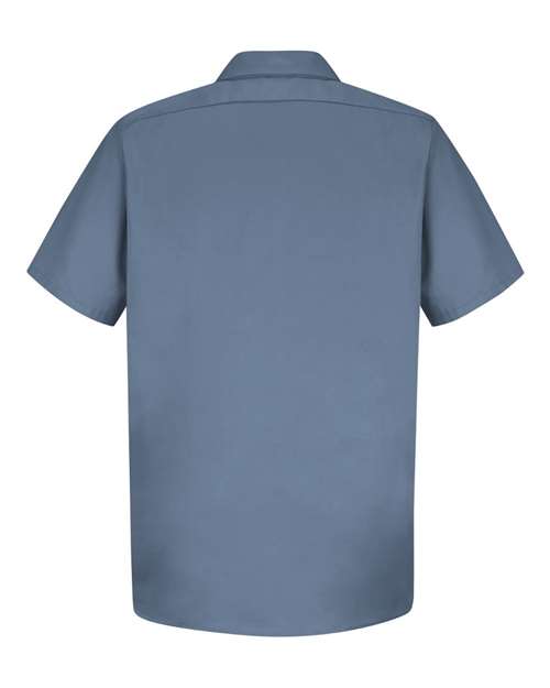 Red Kap Men's Tall Cotton Short Sleeve Uniform Shirt SC40T