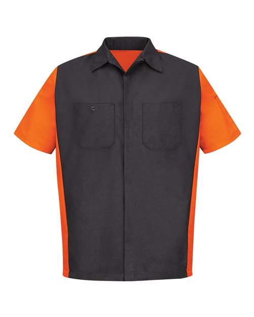 Red Kap Men's Short Sleeve Automotive Crew Shirt SY20