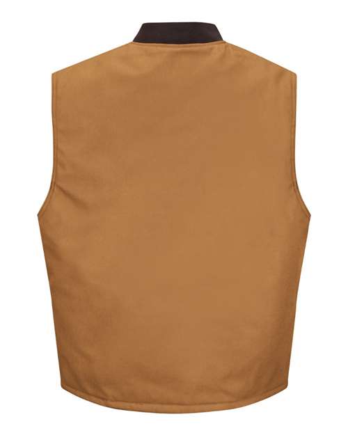 Red Kap Men's Blended Duck Insulated Vest VD22