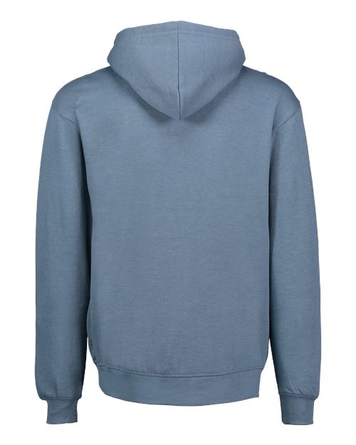 MV Sport Unisex Retro Heather Full-Zip Hooded Sweatshirt 2349
