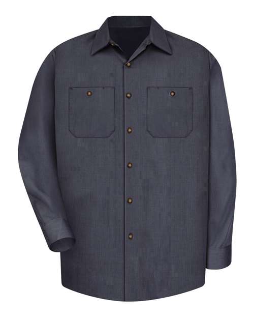 Red Kap Men's Industrial Long Sleeve Work Shirt SP14