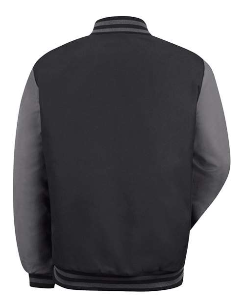 Red Kap Men's Tall Duo-Tone Team Jacket JT40T