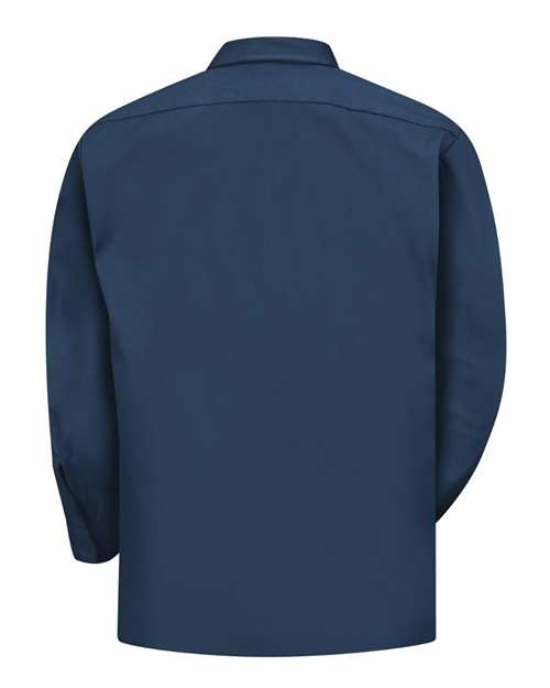 Red Kap Men's Tall Utility Long Sleeve Work Shirt ST52T