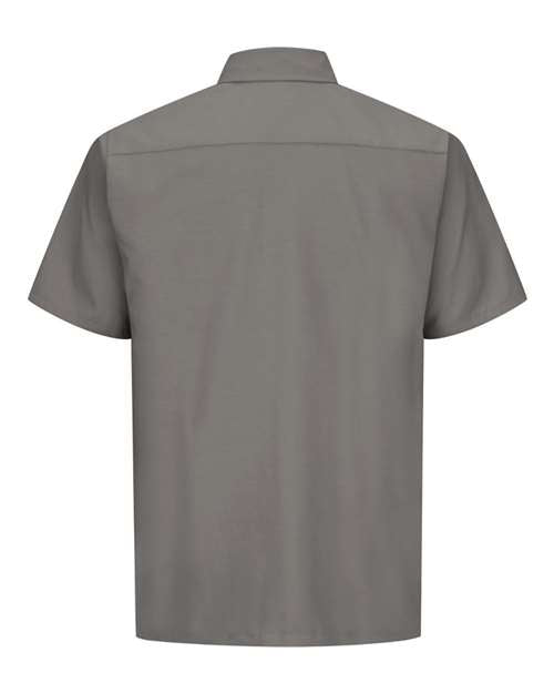 Red Kap Men's Tall Ripstop Short Sleeve Work Shirt SY60T