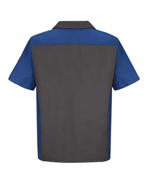 Red Kap Men's Tall Short Sleeve Automotive Crew Shirt SY20T