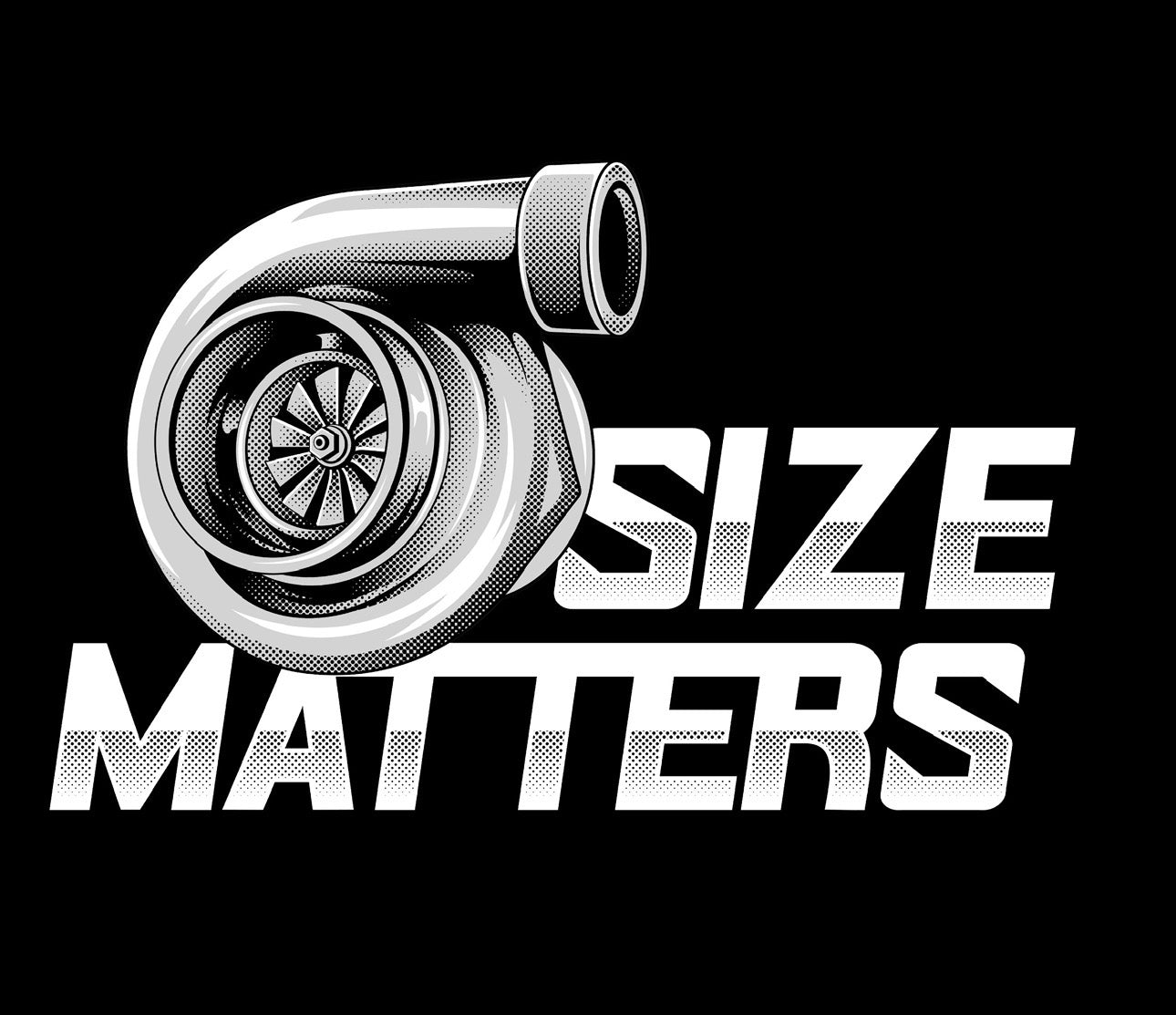 Size Matters Graphic Hoodie