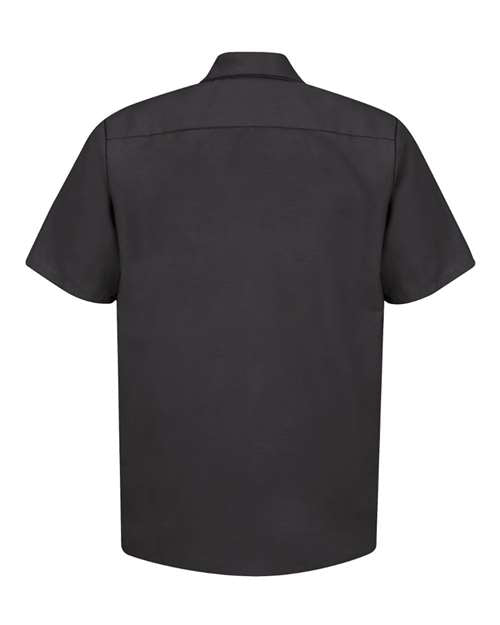 Red Kap Men's Tall Industrial Short Sleeve Work Shirt SP24T