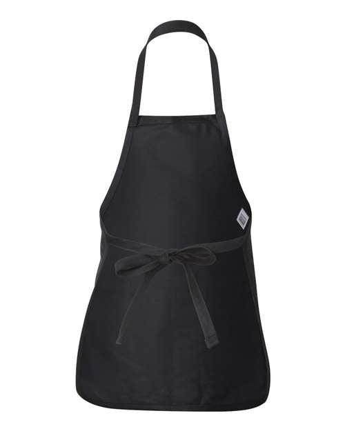Q-Tees Full-Length Apron with Pouch Pocket Q4250