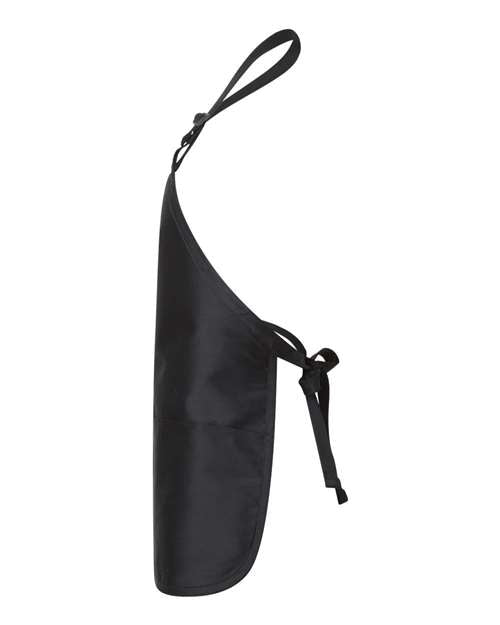 Q-Tees Full-Length Apron with Pouch Pocket Q4250