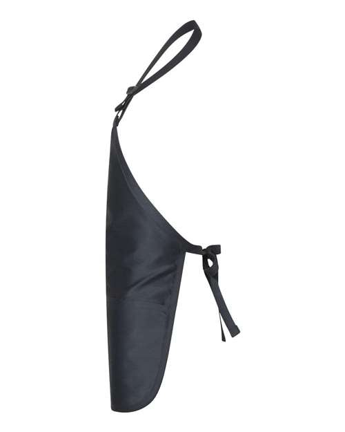 Q-Tees Full-Length Apron with Pouch Pocket Q4250