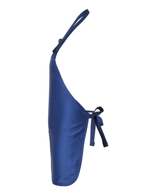 Q-Tees Full-Length Apron with Pouch Pocket Q4250