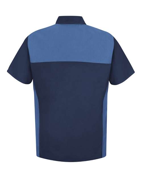 Red Kap Men's Tall Short Sleeve Motorsports Shirt SP28T