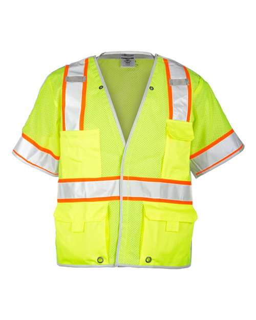 Kishigo Unisex Premium Brilliant Series® Breakaway Class 3 Vest 1552B