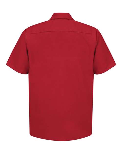 Red Kap Men's Tall Industrial Short Sleeve Work Shirt SP24T