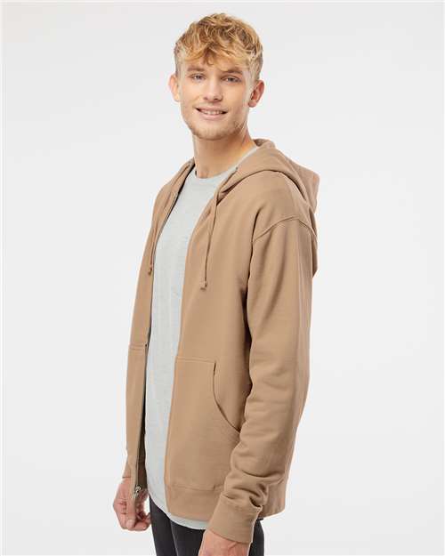 Independent Trading Co. Unisex Midweight Full-Zip Hooded Sweatshirt SS4500Z