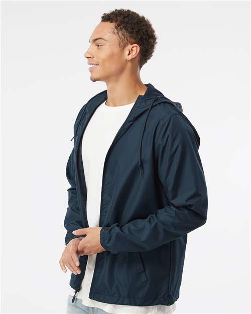 Independent Trading Co. Men's Lightweight Windbreaker Full-Zip Jacket EXP54LWZ