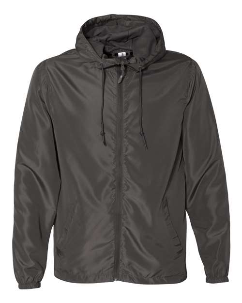 Independent Trading Co. Men's Lightweight Windbreaker Full-Zip Jacket EXP54LWZ