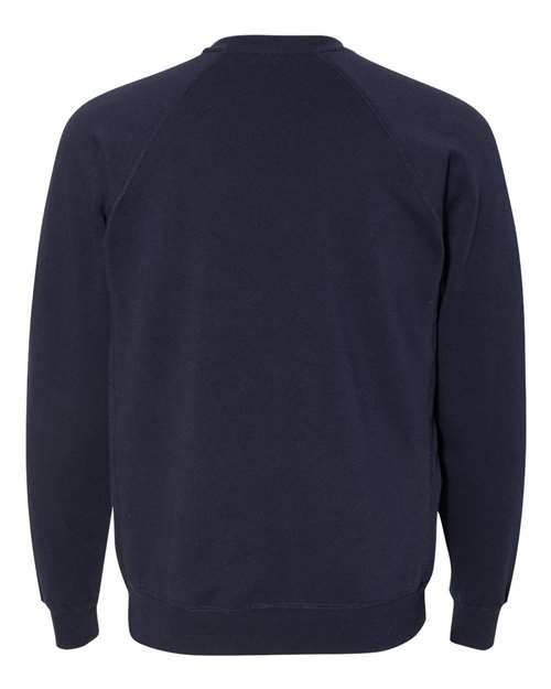 Independent Trading Co. Unisex Special Blend Raglan Crewneck Sweatshirt PRM30SBC