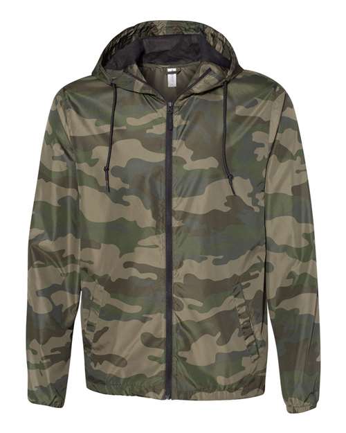 Independent Trading Co. Men's Lightweight Windbreaker Full-Zip Jacket EXP54LWZ