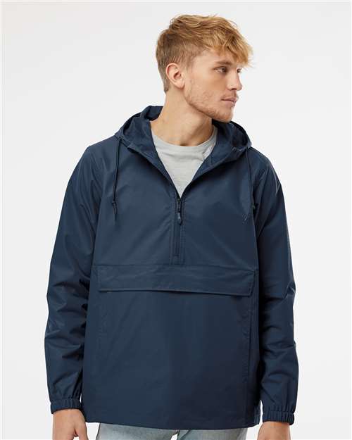 Independent Trading Co. Men's Nylon Anorak EXP94NAW