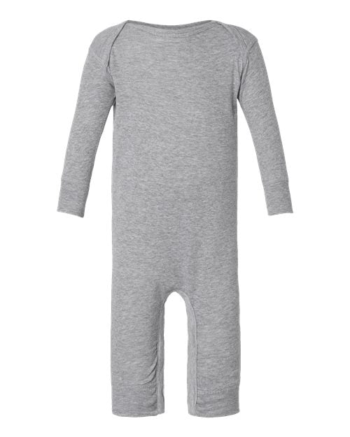 Rabbit Skins Infant Long Legged Baby Rib Bodysuit 4412