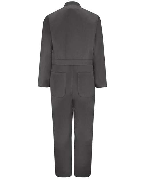 Red Kap Men's Extended Sizes Twill Action Back Coverall CT10EXT