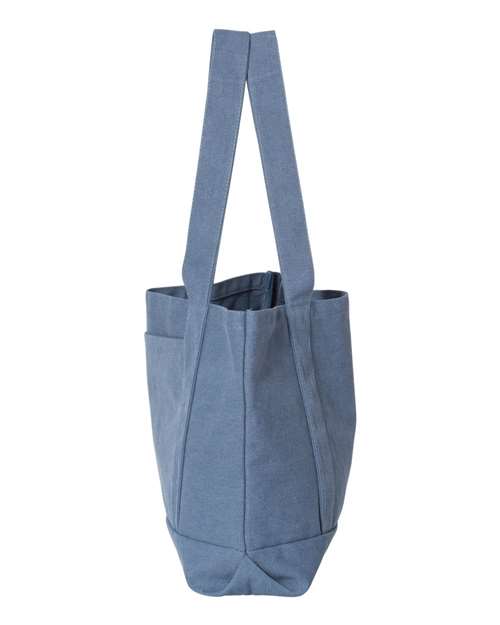 Liberty Bags Seaside Cotton Pigment Dyed Resort Tote 8870