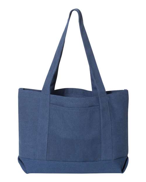 Liberty Bags Seaside Cotton Pigment Dyed Resort Tote 8870