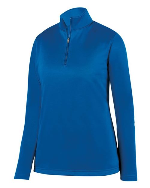 Augusta Sportswear Women's Wicking Fleece Quarter-Zip Pullover 5509
