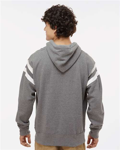 J. America Men's Vintage Athletic Hooded Sweatshirt 8847
