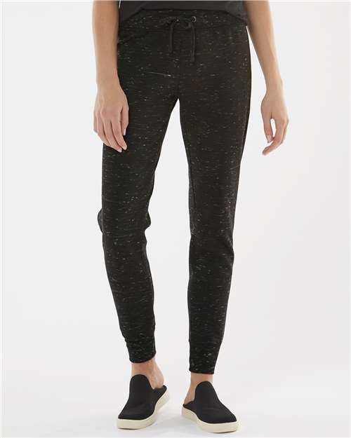 J. America Women’s Mélange Fleece Joggers 8675