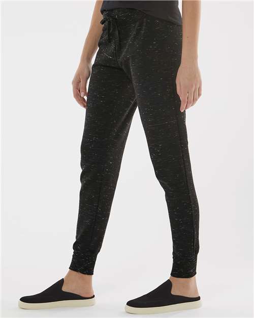 J. America Women’s Mélange Fleece Joggers 8675