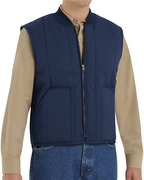 Red Kap Men's Tall Quilted Vest VT22T