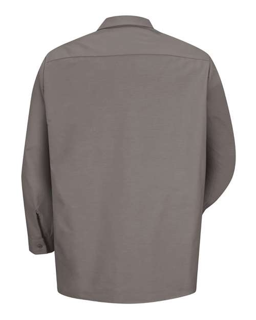Red Kap Men's Tall Industrial Long Sleeve Work Shirt SP14T