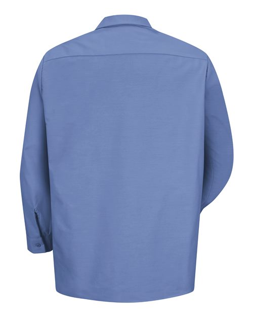 Red Kap Men's Tall Industrial Long Sleeve Work Shirt SP14T