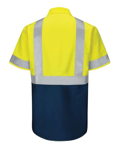 Red Kap Men's Enhanced & Hi-Visibility Work Shirt SY24