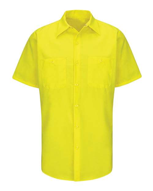 Red Kap Men's Enhanced & Hi-Visibility Work Shirt SY24