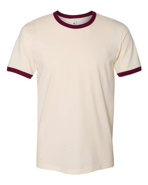 Next Level Unisex Cotton Ringer T-Shirt 3604