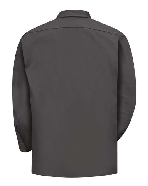 Red Kap Men's Tall Utility Long Sleeve Work Shirt ST52T