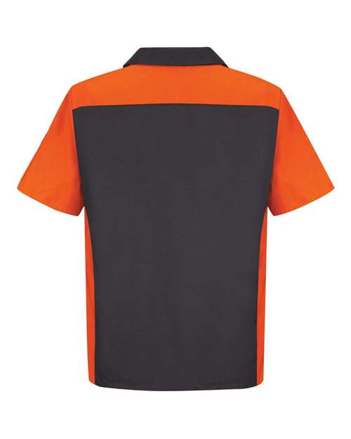 Red Kap Men's Tall Short Sleeve Automotive Crew Shirt SY20T
