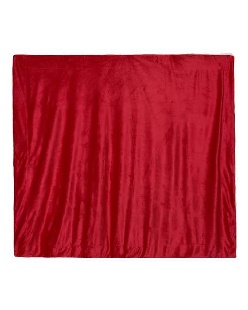 Alpine Fleece Oversized Mink Sherpa Blanket 8726