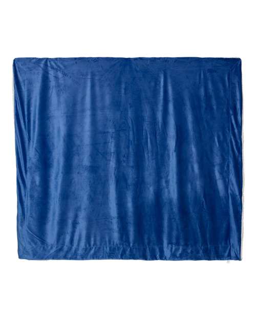 Alpine Fleece Oversized Mink Sherpa Blanket 8726