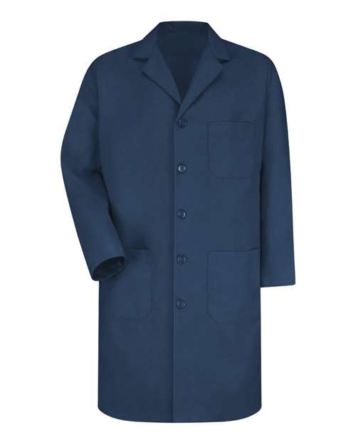 Red Kap Unisex Extended Sizes Button Front Lab Coat KP14EXT